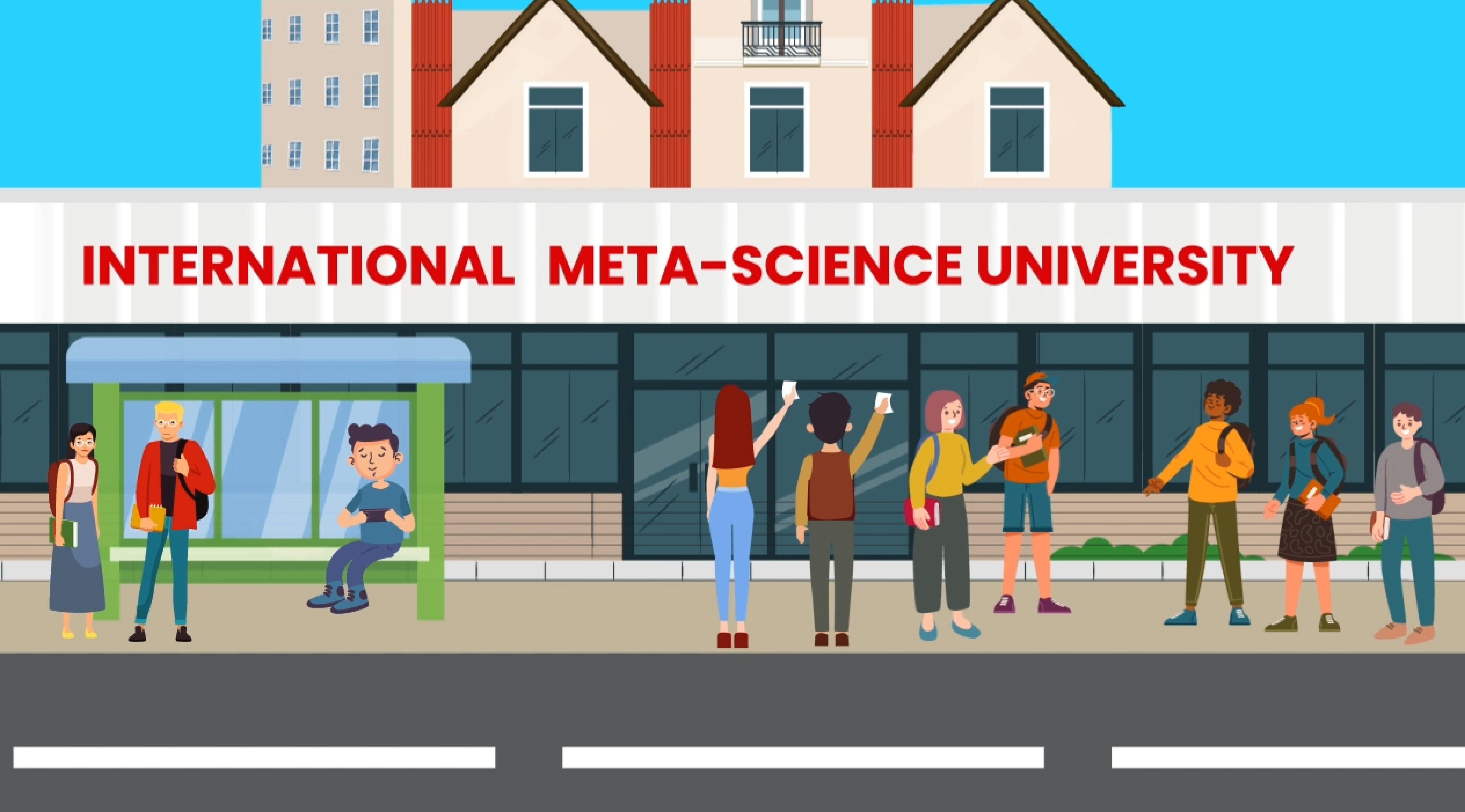 Meta Science University | 2 boyutlu animasyon çalışması